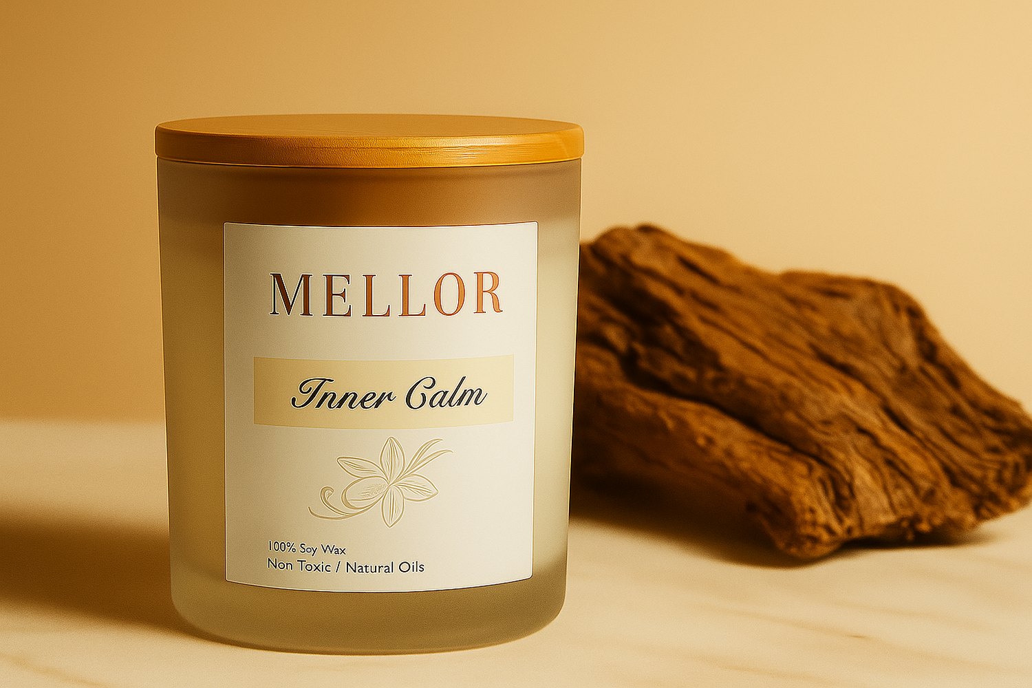 pure jasmine scented candle