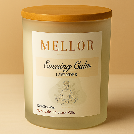 lavender scented candle